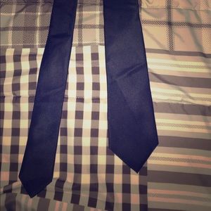 Navy blue tie